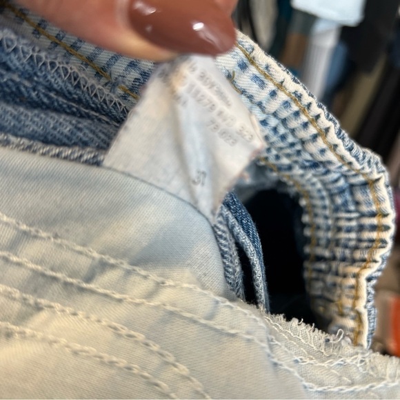 Vintage Lee High Waisted Jeans Elastic Waist - Picture 7 of 7